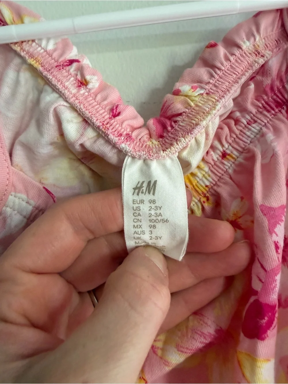 H&M girls pink